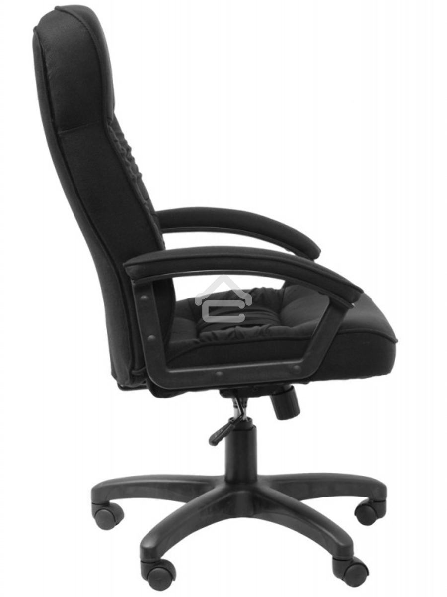 Кресло руководителя Бюрократ T-9908AXSN-Black черный 80-11, ткань, крестовина пластиковая