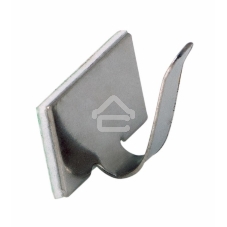 Площадки самоклеющиеся металлические с клипсой под шлейф Rexant (ПКШМ) 20x10 мм, упаковка 100 шт.