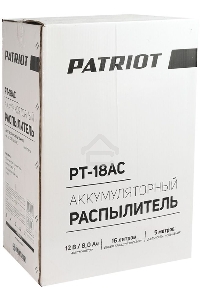 Опрыскиватель Patriot PT-18AC аккум. ранц. 16л оранжевый/черный (755302532)