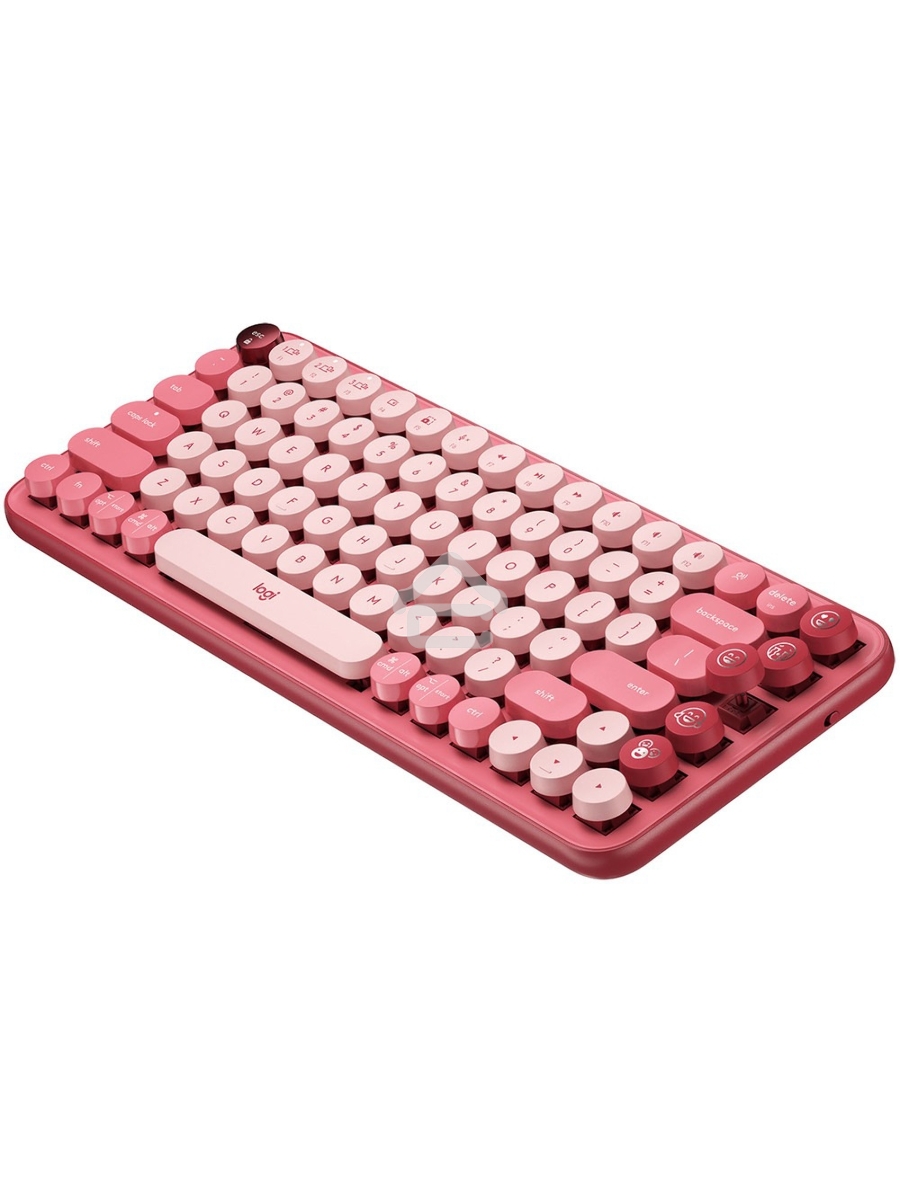 Клавиатура беспроводная Logitech POP KEYS, Heartbreaker Rose (M/N: YR0080/CU0021)