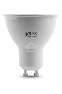 Лампа светодиодная Gauss Spotlight Elementary 9Вт цок.:GU10 спот 220B 3000K св.свеч.бел.теп. А67 (упак.:10шт) (13619)