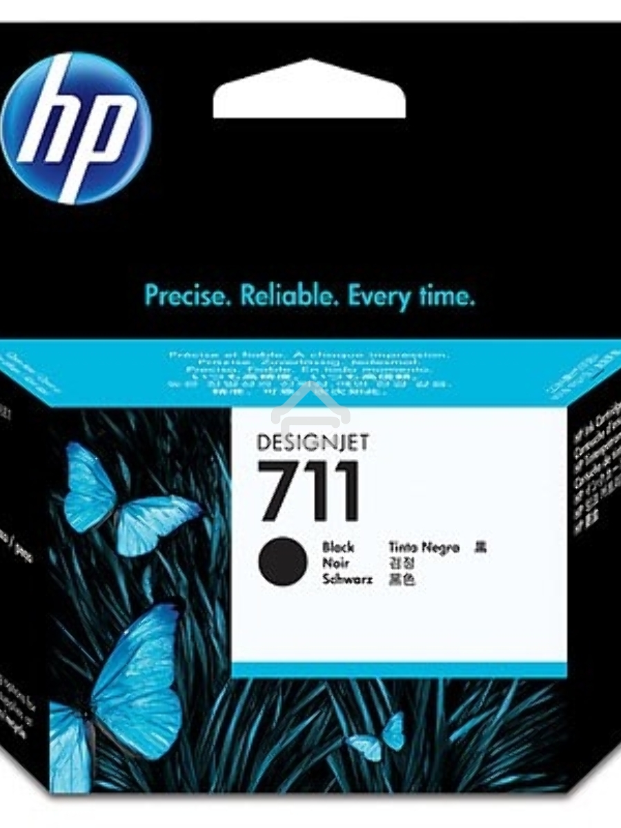 Картридж струйный HP №711 CZ133A черный для HP DJ T120/T520 (80мл)