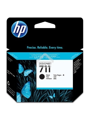 Картридж струйный HP №711 CZ133A черный для HP DJ T120/T520 (80мл)