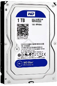 Жесткий диск Western Digital 1Tb 7200rpm WD10EZEX Original SATA-III Caviar Blue 64Mb 3.5