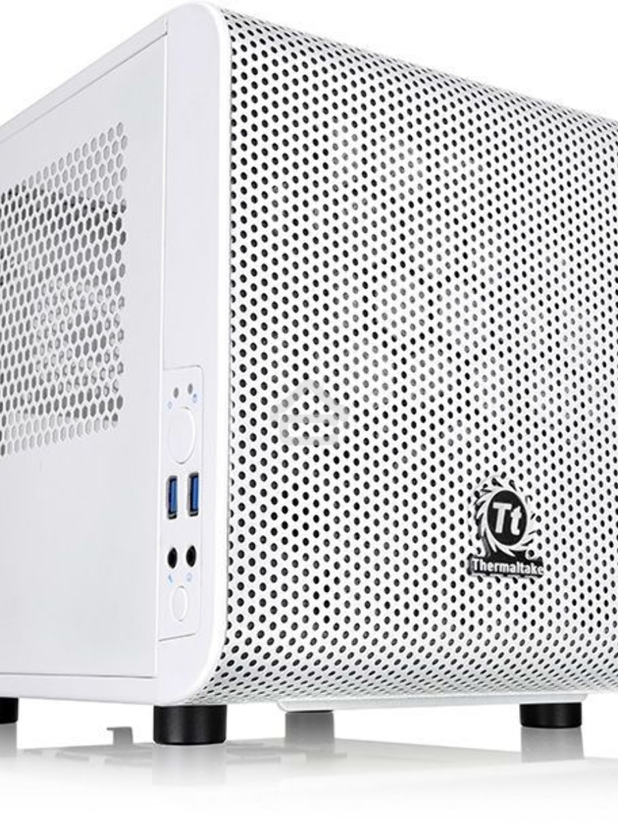 Корпус Thermaltake Core V1 White w/o PSU,CA-1B8-00S6WN-01 