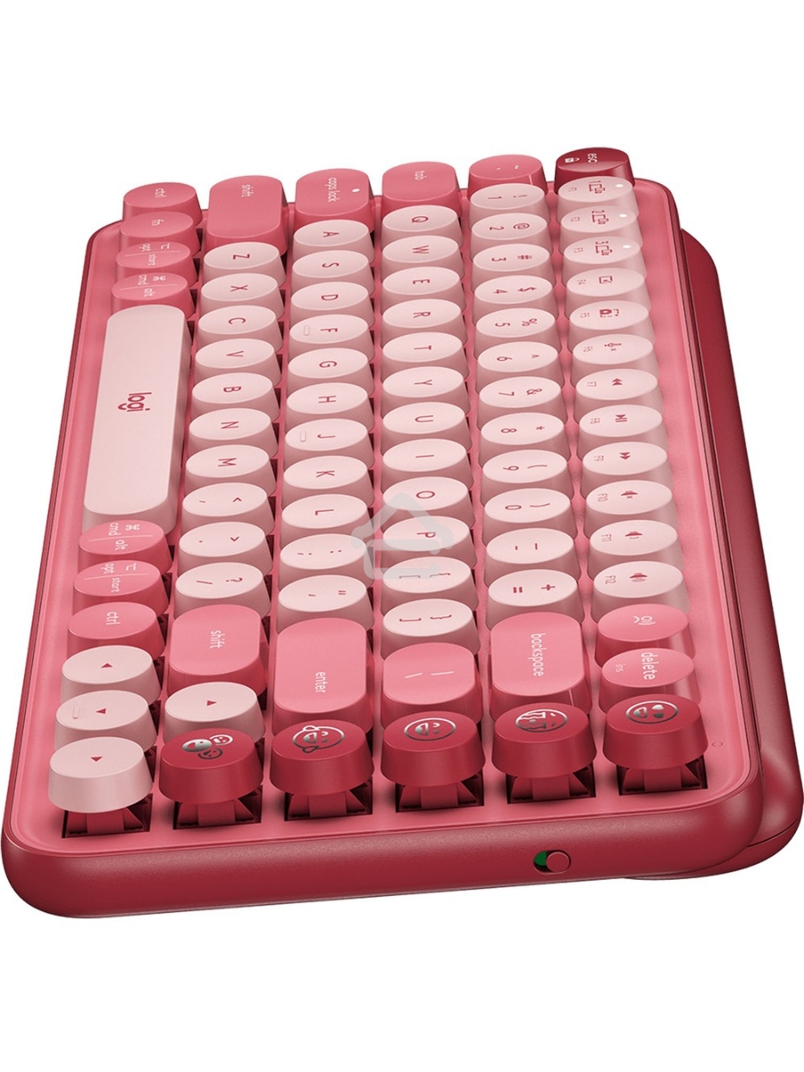 Клавиатура беспроводная Logitech POP KEYS, Heartbreaker Rose (M/N: YR0080/CU0021)