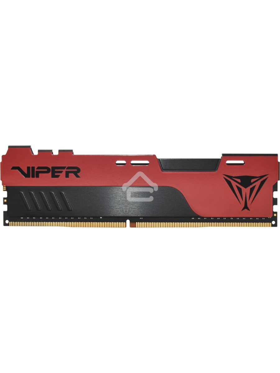 Оперативная память Patriot Viper Elite II, DDR4, 32GB (1x32 GB), 3600 MHz, CL20, DIMM, радиатор, красный, чёрный