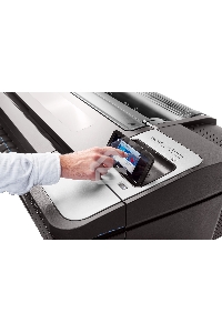 Плоттер струйный HP DesignJet T1700dr 44-in Printer (W6B56A), A0, цветной, 44