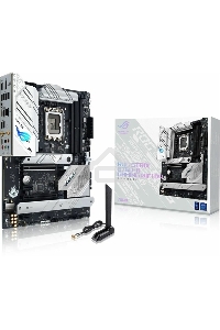 Материнская плата ASUS ROG STRIX B760-A GAMING WIFI, LGA 1700, Intel B760, 4xDDR5, 4xSATA, 3xM.2, 1xPCIe 5.0 x16, 1xPCIe 3.0 x4, 1xHDMI, 1xDP, 1x 2.5Gb LAN, 1xUSB-A 3.2 Gen 2, 2xUSB-A 3.2 Gen 1, 4xUSB 2.0, 5x3.5 мм, 7.1, Standard-ATX