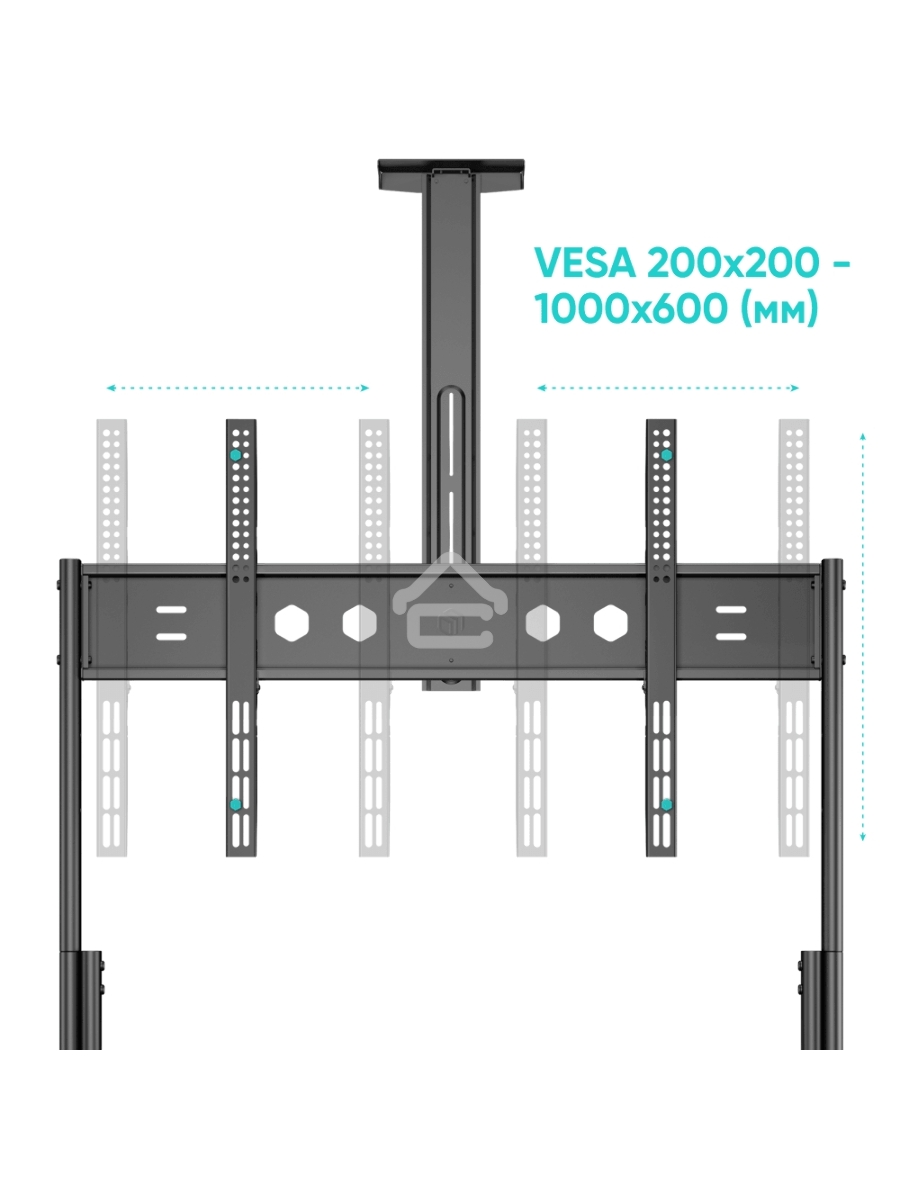 Подставка для телевизора ONKRON TS2080 черный 60