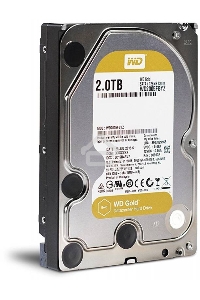 Жесткий диск WD Original SATA-III 2Tb WD2005FBYZ Gold (7200rpm) 128Mb 3.5