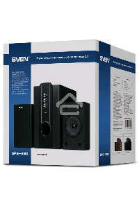 Колонки Sven SPS-820 2.1 черный 38Вт