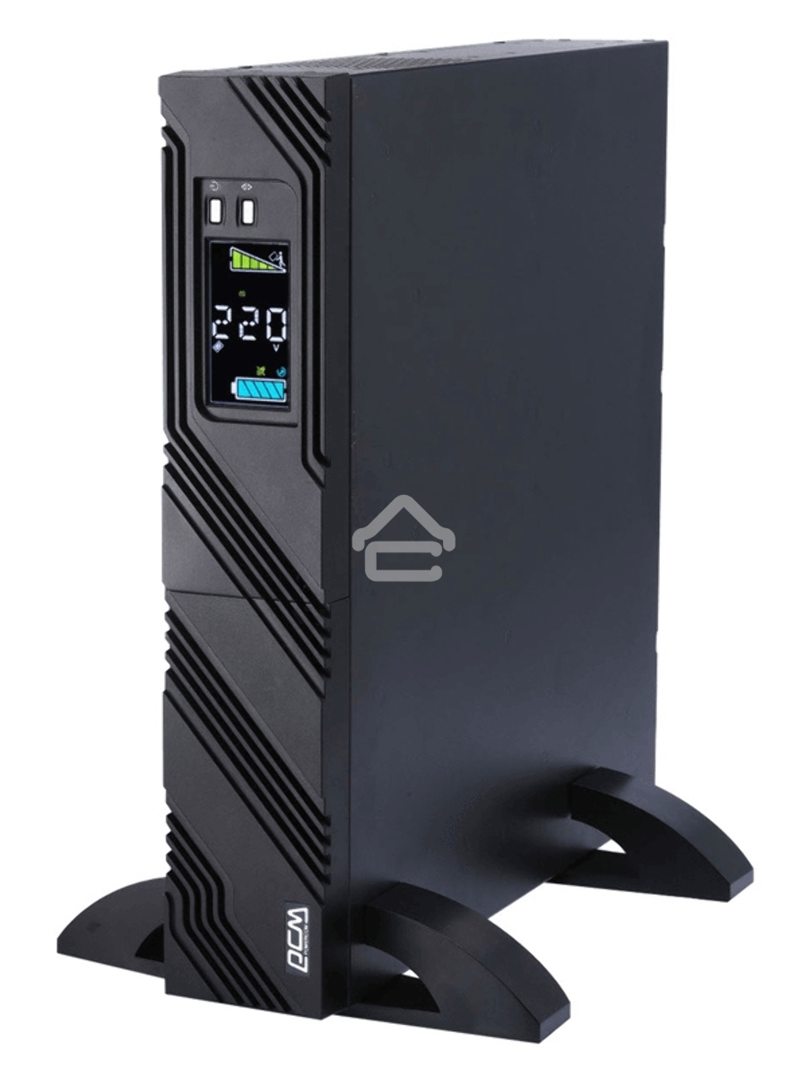 Источник бесперебойного питания Powercom Smart King Pro+ SPR-1500 LCD 1200Вт 1500ВА черный