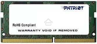 Оперативная память Patriot Signature, DDR4, 16GB (1x16 GB), 2666 MHz, CL19, SO-DIMM