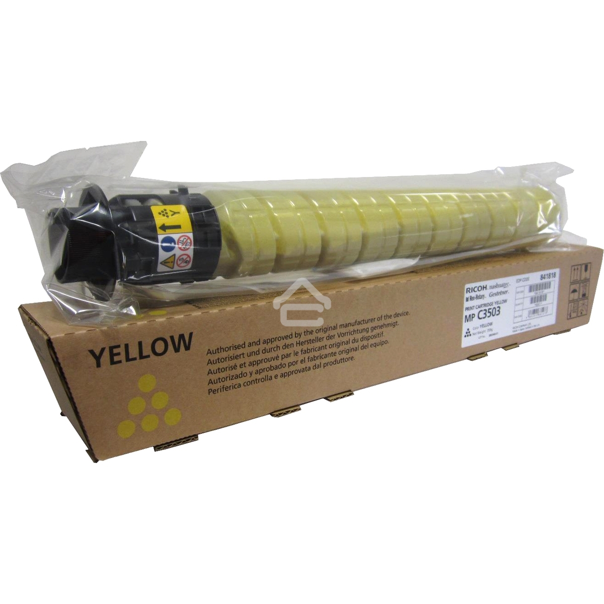 Картридж лазерный тип MP C3503 желтый для Ricoh Aficio MPC3003/3503 (18000стр)