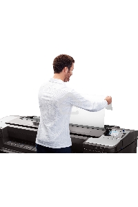 Плоттер струйный HP DesignJet T1700dr 44-in Printer (W6B56A), A0, цветной, 44