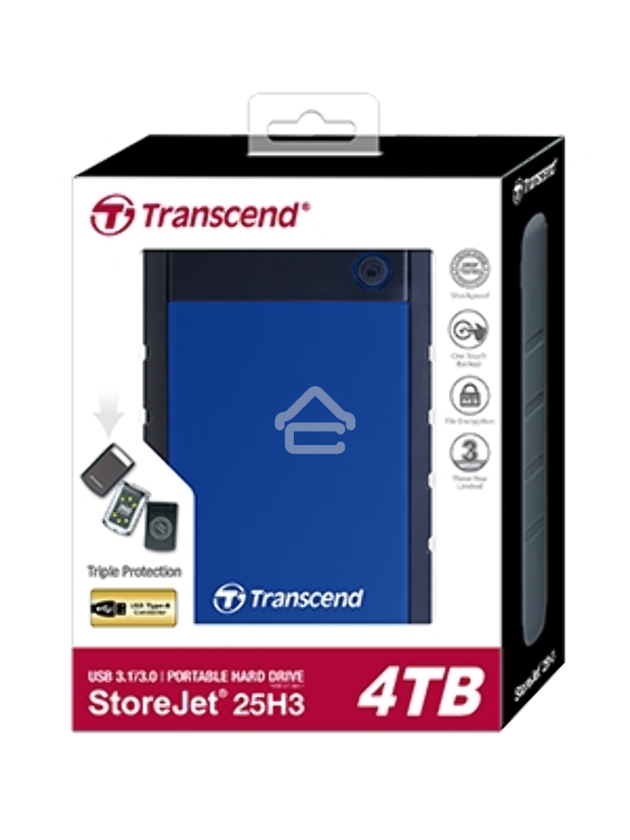 Внешний жесткий диск Transcend 4TB StoreJet 2.5