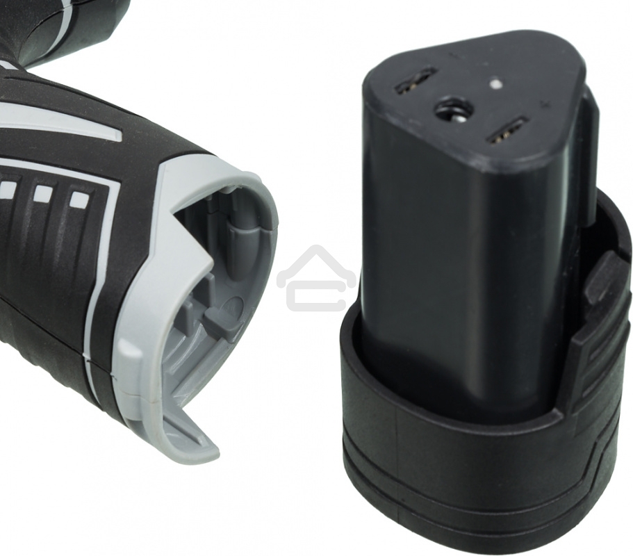 Дрель-шуруповерт аккумуляторная Ресанта ДА-12-2ЛК 75/14/2, Аккумуляторная, 12В, 2 АКБ, Кейс