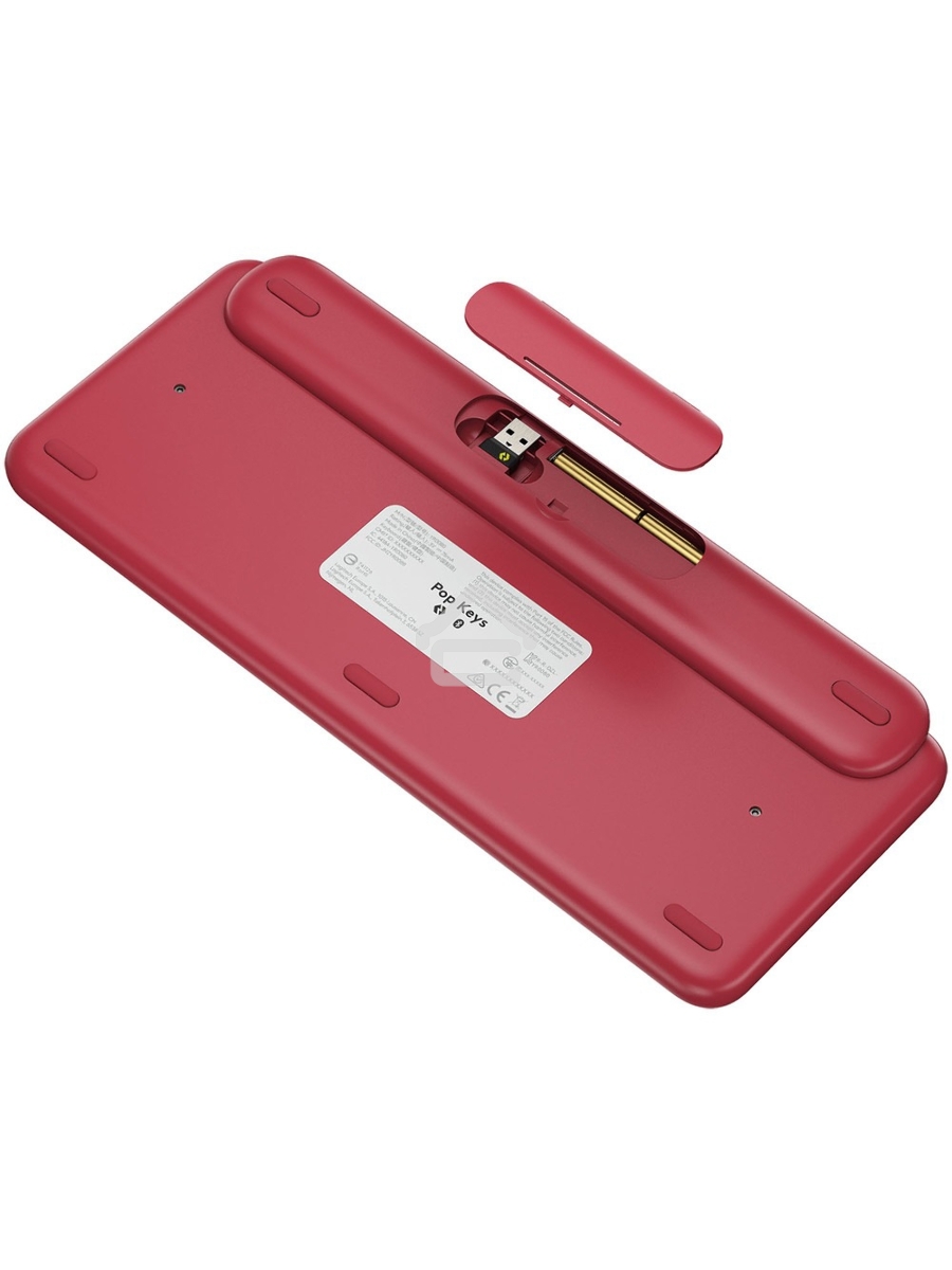 Клавиатура беспроводная Logitech POP KEYS, Heartbreaker Rose (M/N: YR0080/CU0021)