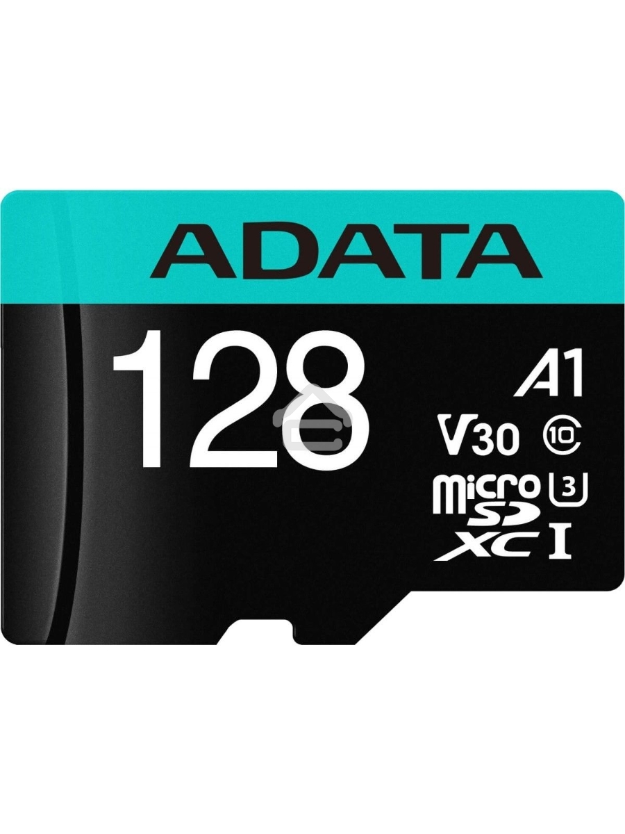 Карта памяти MICRO SDXC 128GB W/AD. AUSDX128GUI3V30SA2-RA1 ADATA