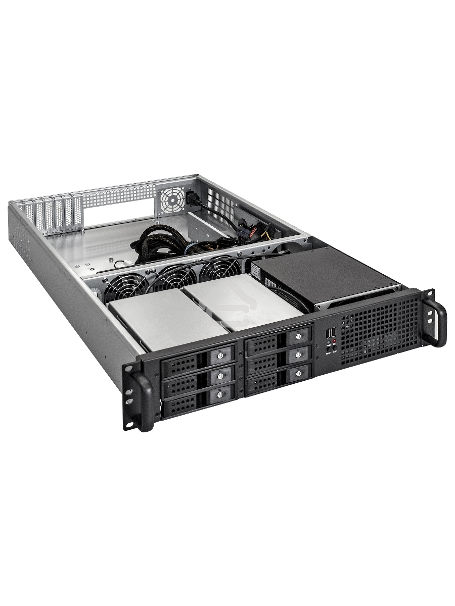 Серверный корпус ExeGate Pro 2U660-HS06 <RM 19