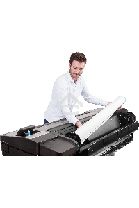 Плоттер струйный HP DesignJet T1700dr 44-in Printer (W6B56A), A0, цветной, 44