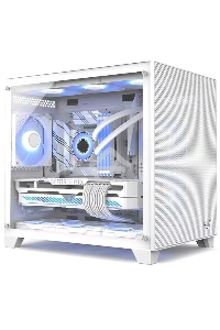 Компьютерный корпус AeroCool / Formula Crystal Z5 белый без БП mATX 11x120mm 2xUSB2.0 1xUSB3.0 audio bott PSU