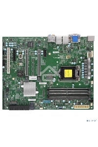 Серверная материнская плата SuperMicro X11SCA-F-B, LGA 1151, Intel C246, 4xDDR4 ECC/non-ECC, 8xSATA, 2xM.2 PCIe, 2xPCIe 3.0 x16, 1xPCIe 3.0 x4, 1xPCIe 3.0 x1, 1xPCI, 1xVGA, 1xDVI-D, 1xDP, 1xHDMI, 2x1Gb LAN, 2xUSB-A 3.2 Gen 1, 1xUSB-A 3.2 Gen 2, 1xUSB-C 3.