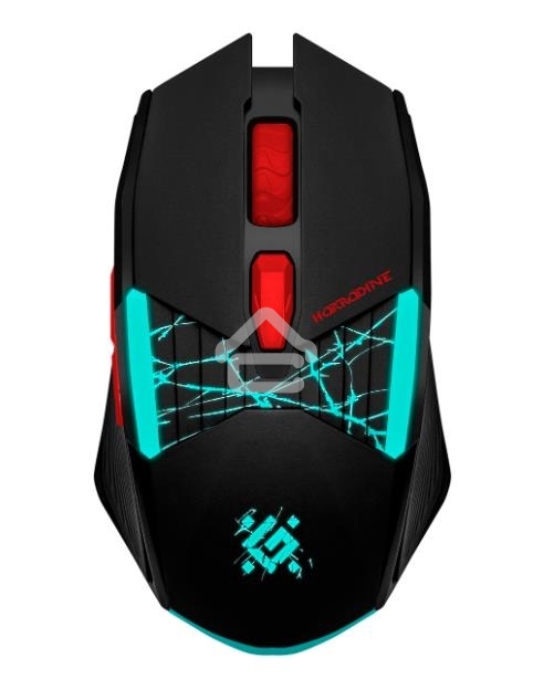 Мышь беспроводная Defender Horrodine GM-237 черный, 3200 dpi, радиоканал, USB, кнопки - 6