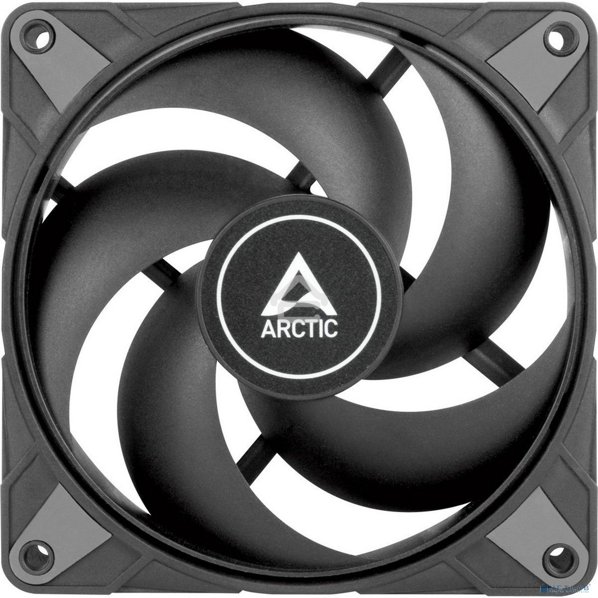 Комплект вентиляторов для корпуса Arctic P12 Max Value Pack черный, 120 мм, 3300 об/мин, 25.3 дБ, 4 pin