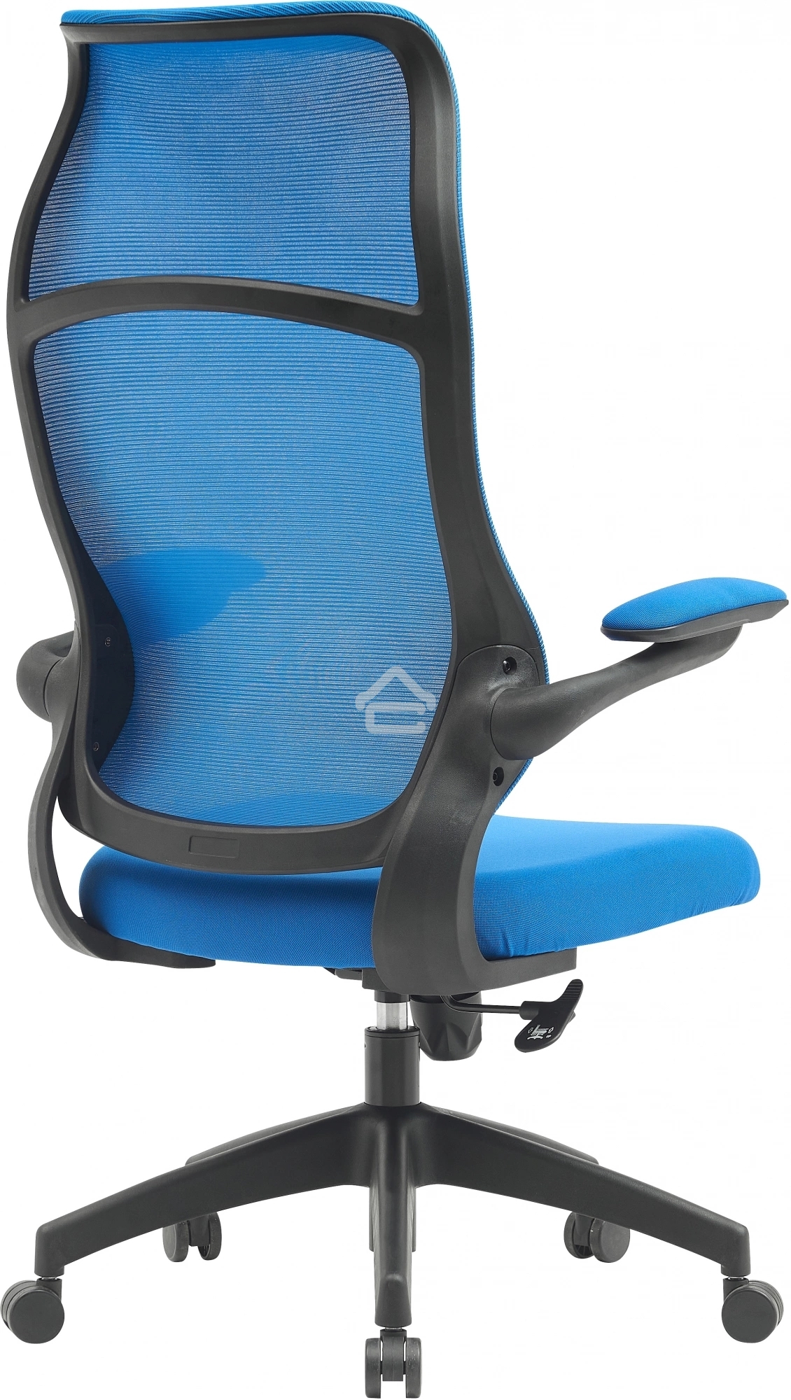 Кресло компьютерное Cactus CS-MC505-BL темно-синий, сиденье темно-синий, сетка/ткань, крестов. пластик