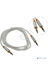 Кабель аудио Defender 3.5MM 1.2M Jack M- Jack M белый