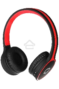 Наушники Qumo Accord 3 (BT-0020) черный/красный  накладные   Bluetooth 4.2  300  мА-ч  до 6х часов в режиме разговора