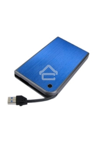 Внешний корпус для HDD/SSD AgeStar 3UB2A14 SATA II пластик/алюминий синий 2.5