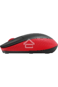 Мышь беспроводная Logitech M190 черный/красный, 1000 dpi, радиоканал, USB, кнопки - 3
