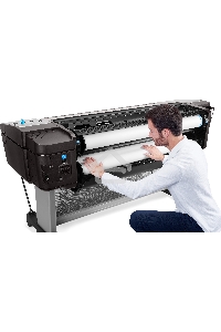 Плоттер струйный HP DesignJet T1700dr 44-in Printer (W6B56A), A0, цветной, 44
