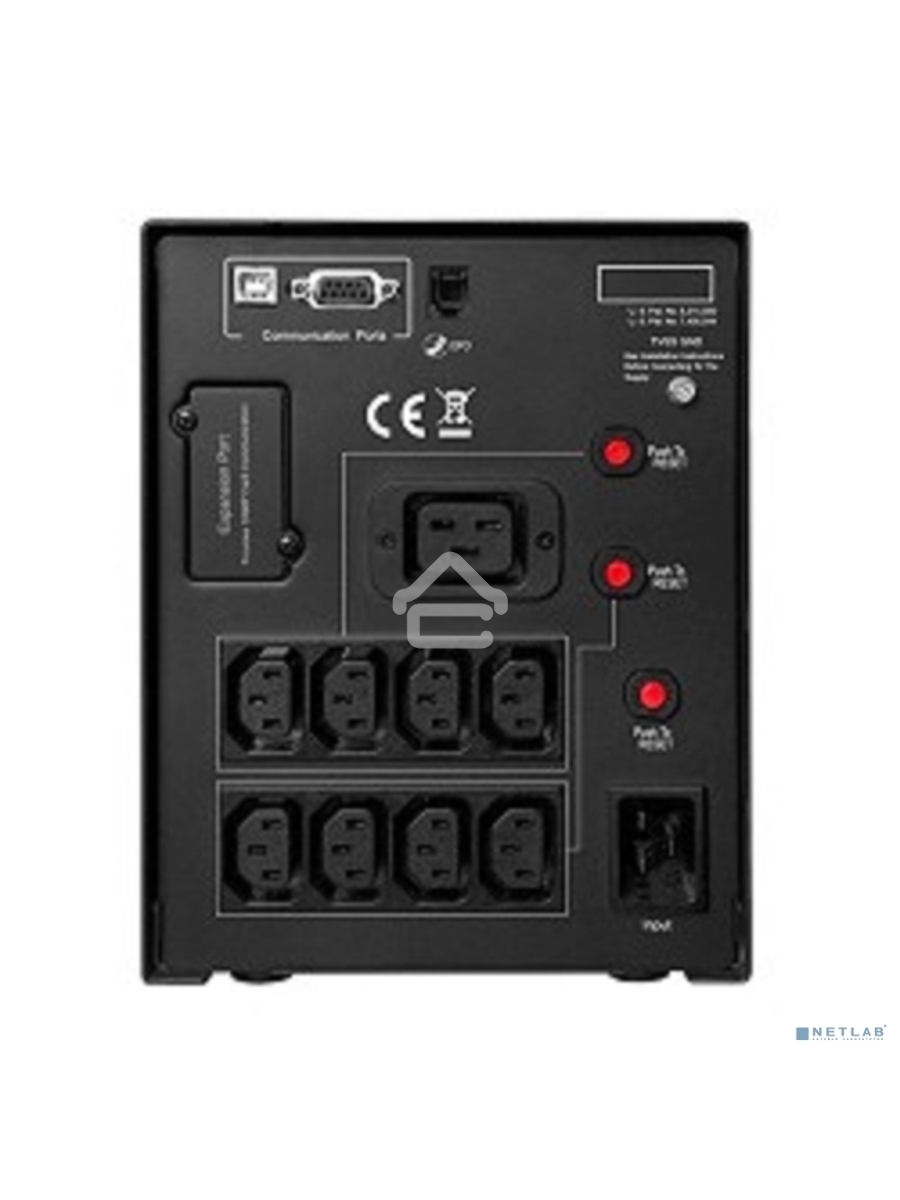 Источник бесперебойного питания CyberPower PR2200ELCDSL 2200VA/1980W USB/RJ11/45 (9 IEC)