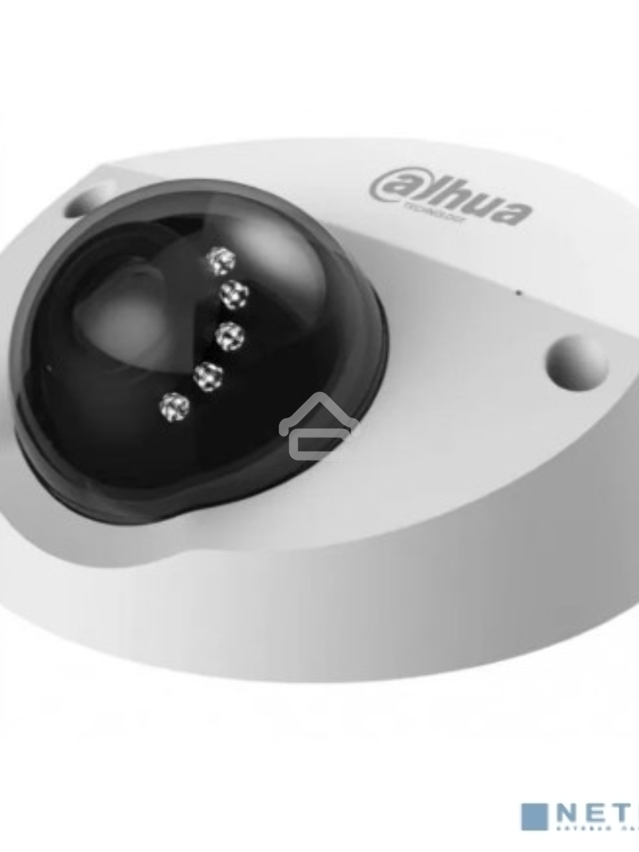 Уличная мини-купольная IP-видеокамера Dahua DH-IPC-HDBW3241FP-AS-0280B-S2
