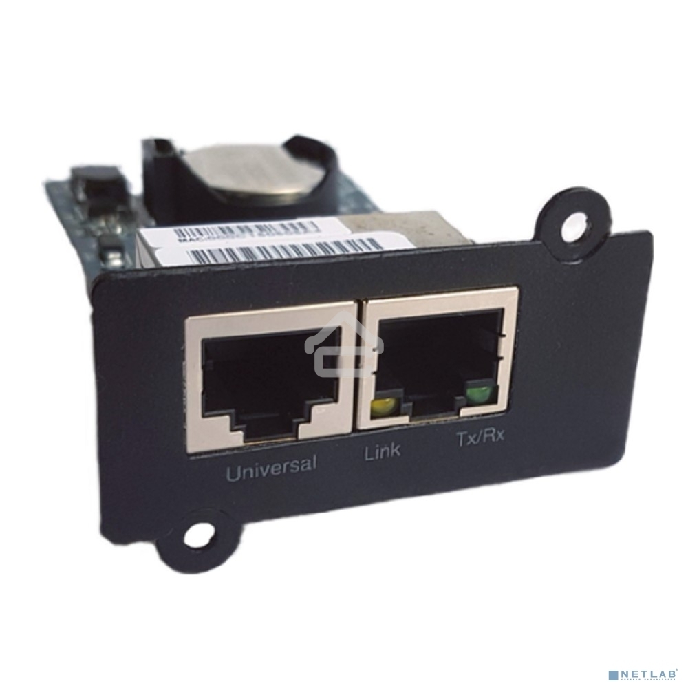 Карта SNMP удаленного управления РСК-ПМКАРД карта удаленного управления для 1-фазных ИБП СайберЭлектро (Изготовлено в РФ)