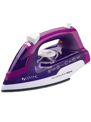 Утюг Centek CT-2348  VIOLET (фиолет) 1800Вт, КЕРАМИЧЕСКАЯ подошва, паровой удар, самоочистка, 200мл