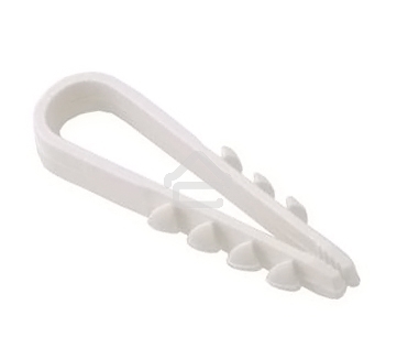 Дюбель хомут Iek UHH35-5-10-100 5-10мм нейлон белый d=5 мм (100шт)