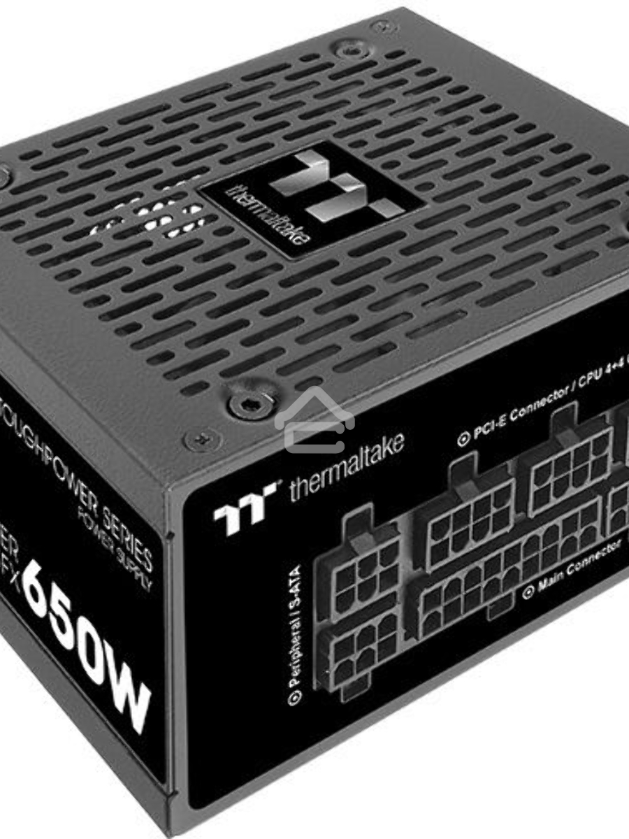 Блок питания Thermaltake Toughpower SFX (PS-STP-0650FNFAGE-1), 650Вт, 80 PLUS Gold, 90мм, модульный, черный