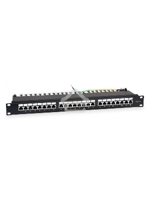Патч-панель Hyperline WRLine WR-PL-24-C5E-SH-D 19