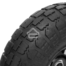 Колесо Palisad пневм. 4.10/3.50–4 с несим.ступ. d260мм. подш. внут.диам. 20мм. длина оси - 5