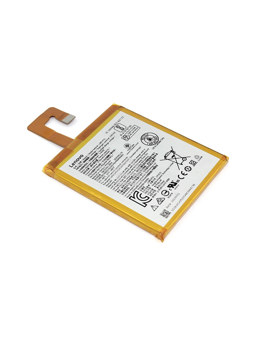 Аккумуляторная батарея для Lenovo TAB E7 TB-7104F (L18D1P31) 3.85V 2650mAh / 10.20Wh