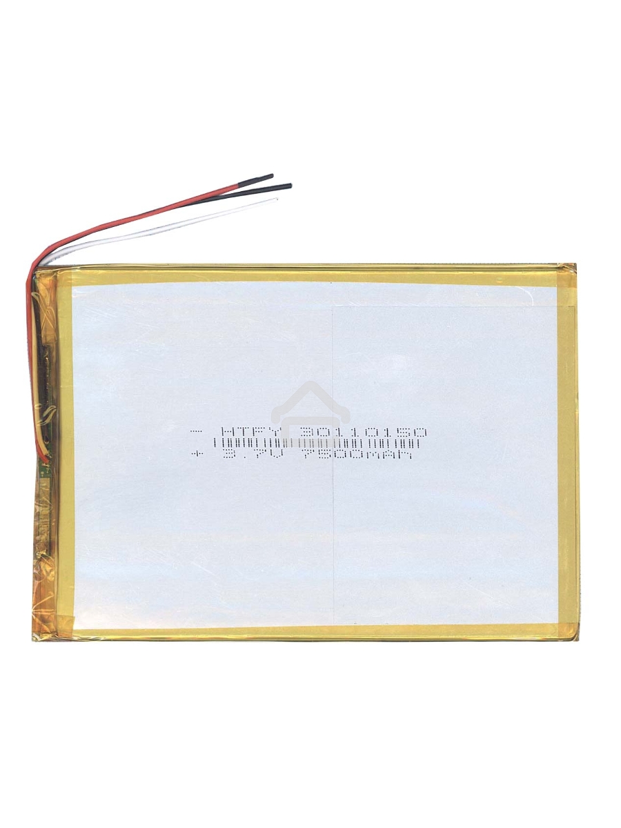 Аккумулятор Li-Pol (батарея) 3*110*150мм 3pin 3.7V/7500mAh
