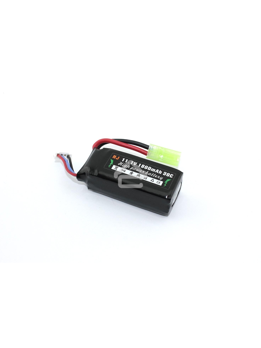 Аккумулятор Li-Pol 11.1v 802555 1800mah разъем mini Tamiya plug