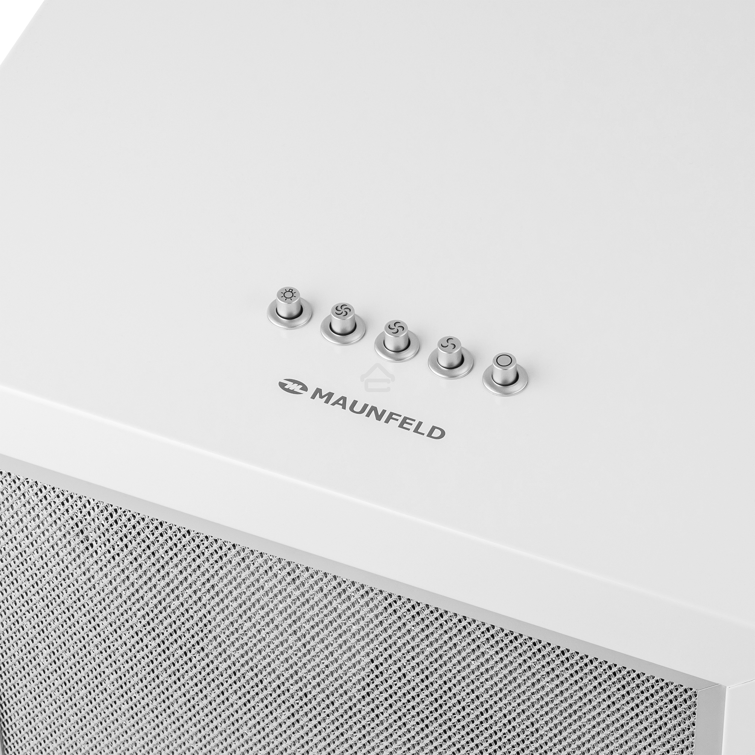 Вытяжка пристенная островная Maunfeld Box Push 40 белый, 40 см, 1000 куб. м/ч, 60 дБ