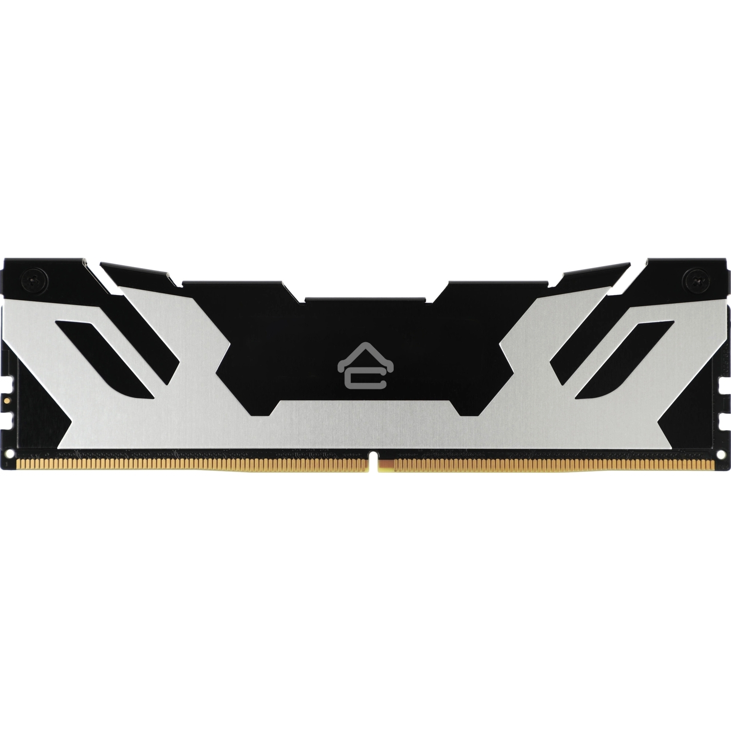 Оперативная память Kingston Fury Renegade, DDR5, 32Gb (1x32GB), 6400MHz, CL32, DIMM, радиатор, серебристый/черный