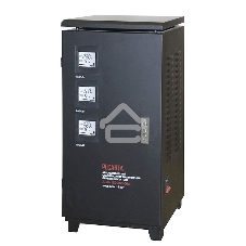 Стабилизатор напряжения Ресанта АСН-15000/3-ЭМ электромеханический трехфазный черный